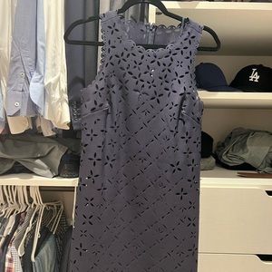 J Crew navy cut out dress size 0